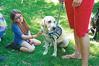 Leila, a four-time camper, enjoys all the activities at camp.