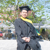 Tandin Dorji is fearlessly pursuing his professional goals.