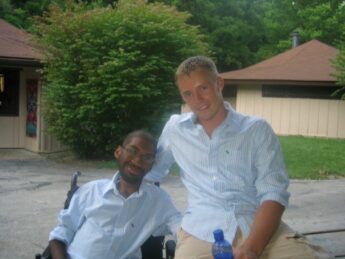 Ira Walker with MDA Camp Counselor