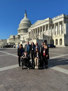 From left to right- Back row: Mary Fiance, Evan Haynes-Knepper, Michael Haynes-Knepper, Jamie Shinneman, Joel Cartner - Front row: Steve Way, Amy Shinneman, Alicia Dobosz 