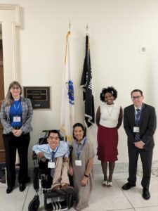 Team Massachusetts after a meeting with Rep. Trahan's Office