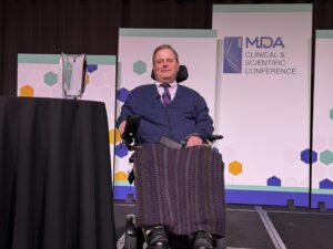 Donavon Decker, recipient of the 2025 MDA Legacy Award for Community Impact