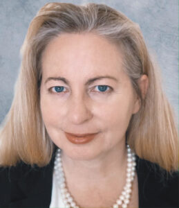 Headshot of Sharon Hesterlee.
