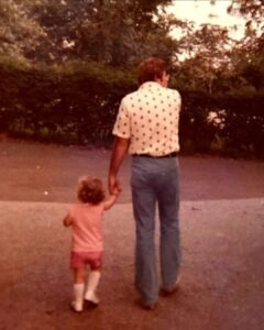 Rachel and her father, Paul Coleman