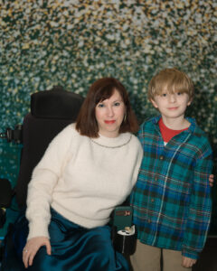 Victoria and her son