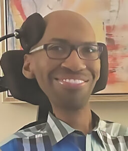 Photo of Ira, who has spinal muscular atrophy (SMA) and lives in West Palm Beach, FL