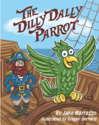 Book cover for The Dilly Dally Parrot
