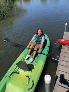 Saida kayaking