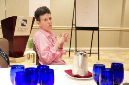 Leslie as an Outreach Coordinator