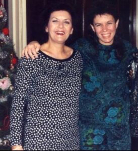 Leslie and her mother mid-1980's