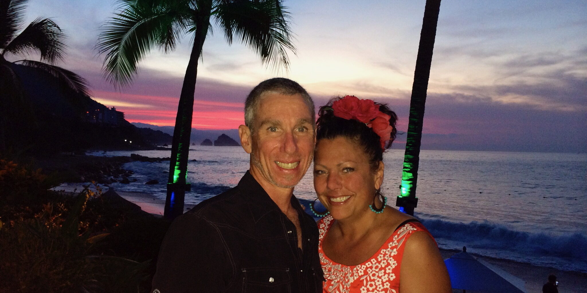 Spending time in Mexico for our 30th anniversary