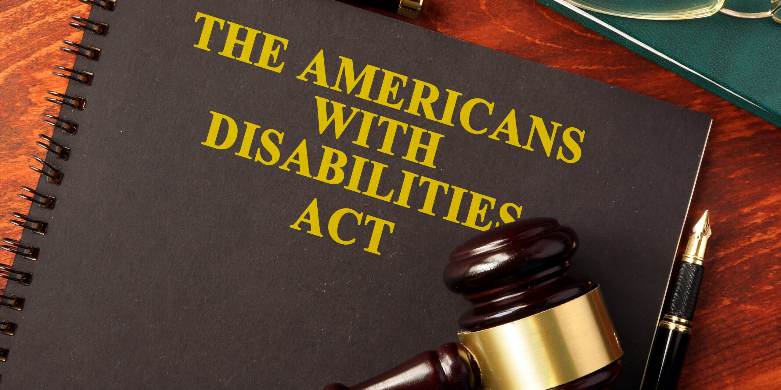 Book with title The Americans with Disabilities Act (ADA).