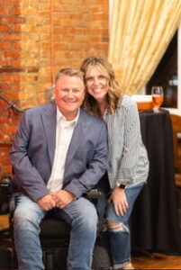 Rob and his wife, Sharla