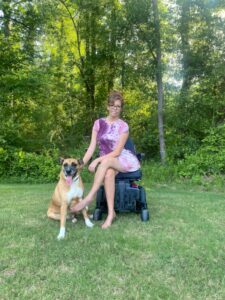 Taking my dog for a roll 