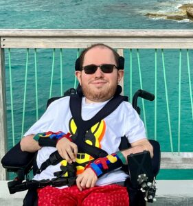John on a Caribbean cruise vacation.