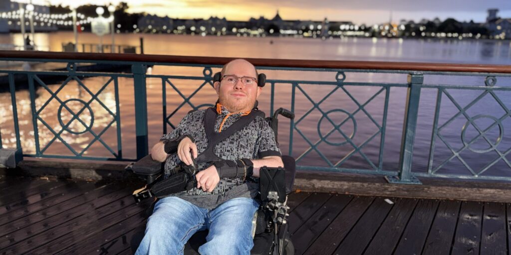 John at Disney Boardwalk in Orlando, FL attending an annual conference for SMA.