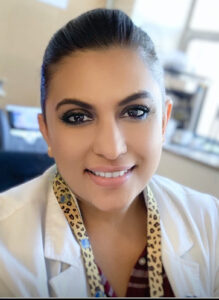 Headshot of respiratory therapist Nazmin Shah.