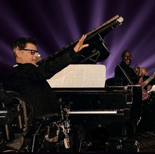 Facebook photo of Donnie at piano