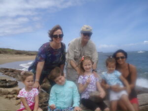 Jimmy and his family in Honolulu, Hawaii